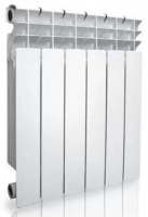 Радиатор алюминиевый KONNER LUX 80/500 - 6 секций