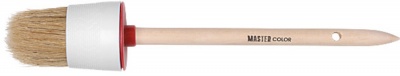 Кисть круглая 25 мм деревянная ручка /30-0401